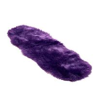 Theoylos Faux Sheepskin Area Rugs Silky Long Wool Carpet for Living Room Bedroom Children Play Dormitory Home Decor Rug