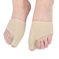 Denshine Gel Pad Bunion Protector Sleeves Corrector with Gel Toe Separators Straightener, Provides Great Protection Treatment for Hallux Valgus Bunion Pain Relief Big Toe Alignment, 1 Pair