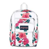 JanSport Big Student Backpack - 15-inch Laptop School Pack, Watercolor Rose