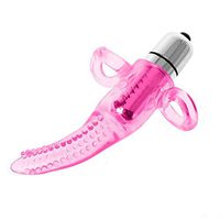 Bache60 Female Tiny Orāl Adullt Fīnger Loop Tóngue Vibratór Clitóris G-Spót Lícking Masager Six Toys