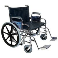 Sammons Preston Tuffy Bariatric Wheelchair (22"W x 20"D Swingaway Elevating Legrests )