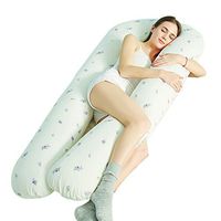 XMGJV U-Shaped Pillow- U-Shaped Pillow Pregnant Women Multi-Function Pillow, Skin-Friendly Soft nap Pillow, Living Room, Bedroom, Office Multi-Functional Support U-Shaped Pillow (Size 150X75X20CM)