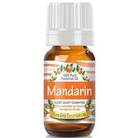 Pure Gold Mandarin Essential Oil, 100% Natural & Undiluted, 10ml
