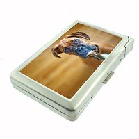 Dog Boxer 01 Cigarette Case w Built In Lighter