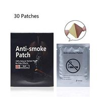 MQUPIN Stop Smoking Aid Nicotine Patch, Anti-Smoking Patch, Nicotine Patches to Quit Smoking, Anti-Smoking Stickers,Easy and Effective Quit Smoking 30 Patches (B 30 Patches)
