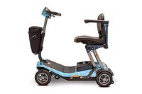 Ewheels REMO Auto-Flex Automatically Folding Travel Scooters - Airline Approved (Light Blue)