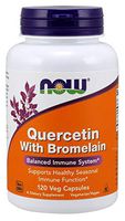 Quercetin with Bromelain - 120 Vegetarian Capsules by NOW