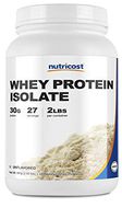 Nutricost Whey Protein Isolate (Unflavored) 2LBS