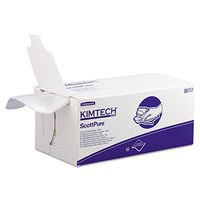 Kimtech 06151 SCOTTPURE Critical Task Wipers, 12 x 23, White, 50/Bx, 8 Boxes/Carton