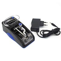 Aoile Electric Automatic Cigarette Rolling Machine Tobacco Injector Maker Roller Blue EU Plug