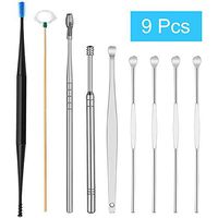 9 Pcs Ear Pick Ear Cleansing Tool Set Ear Curette Earwax Removal Kit Ear Wax Removal Kit Tool
