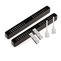 Mr.BoFly 2PCS Small Cigar Humidifiers-Black Bar Cigar Humidifier for Cigars Humidors Jar Box Cigar Accessories for Tobacco Moisturizing Included The Small Dropper