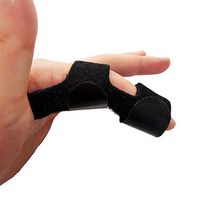 RLPH Finger Spint/Mallet Finger Brace, Half Finger Pain Relief Knuckle Wrap, Support for Straightening Curved, Bent, Locked Tenosynovitis Hands, Mallet Brace for Broken Finger for Arthritis Pain