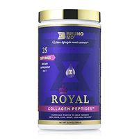 Bruno MD Royal Collagen Peptides, Clinically proven, Dietary Supplement, Improves Skin, European Sourced, Improves the Look of Hair and Nails, Blended with Vitamin C, Natural Bone and Joint Supplement