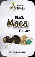 Andean Roots Peruvian Black Maca Powder, Gelatinized 1 lb Bag