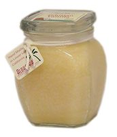 Aloha Bay Coconut Wax Square Top Jars - 60 hour burn time (13.5 oz, Tahitian Vanilla - Ivory - Vanilla, Orange)