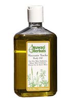 Nuwati Herbals Moccasin Tracks Bath and Body Oil - for Dry Skin, Sunburns, Irritations, Poison Ivy, Insect Bites - Unscented, 8 Ounces
