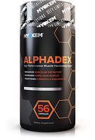 Alphadex Estrogen Blocker for Men | Innovative Aromatase Inhibitor, Anti Estrogen Fat Loss Hardening Agent and Testosterone Booster | Muscle Builder To Boost Performance, Energy, Stamina, 56 Servings.