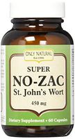 Only Natural St. John's Wort (super No-zac) .3%, 60-Count