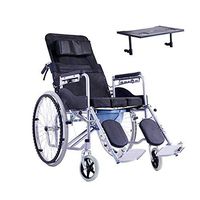 Wheelchair H-Folding, Steel, Foldable, Durable, can be Used for The Elderly, Disabled,Small Dining Table Self-Propelled (Size : Oxford Cloth)