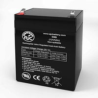 Douglas Guardian DG124.5 12V 5Ah Sealed Lead Acid Battery - This is an AJC Brand Replacement