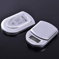 Shentesel Mini 0.01g Precise LCD Digital Electronic Pocket Scale Jewelry Weighing Balance - Silver