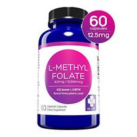 MD.Life L Methylfolate 12.5mg – Active Folate 5-MTHF, Professional Strength Methyl Folate - Immune Support, Essential Amino Acids – Vegan Gluten-Free - 60 Capsules