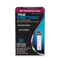 True Metrix Blood Glucose Test Strips, 50 Count