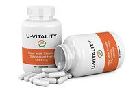 Set of 2 New Milk Thistle 1000mg Made USA Improves Liver Function Free Shipping