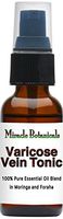Miracle Botanicals Varicose Vein Tonic - Essential Oil Blend - 100% Pure Therapeutic Grade Essential Oils and Carrier Oils - 30ml