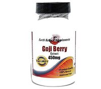 Goji Berry Extract 450mg * 90 Caps 100% Natural - by EarhNaturalSupplements