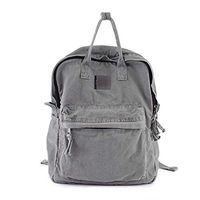 F&W WF Backpack - Female Bag Canvas Bag Retro Backpack New College Wind Student Bag (Color : A)