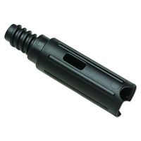 Rubbermaid Commercial Q701BK Quick Connect Wand Adapter to Standard Threaded Tools, Black, Plastic, 1 1/8 Inch Diameter