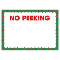 Caspari No Peeking Self-Adhesive Gift Tags, 36 Labels Included