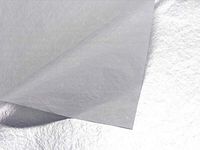 Metallic Tissue Paper 1 Sided - Silver - 200 Sheets