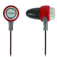 Koss CC_01 Isolation Earbud Stereophone (Red/Gray)