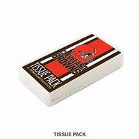 Worthy Promo NFL Cleveland Browns Party Favors & Party Supplies Tissue Packs 10-Pack