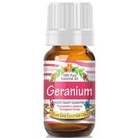 Pure Gold Geranium Essential Oil, 100% Natural & Undiluted, 10ml