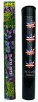 Herb Airtight Tube Pocket Protector with Cyclones Grape Hemp Cones 1 Count DC Crafts Nation- Flag Leaf