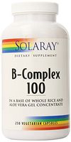 Solaray B Complex Supplement, 100mg, 250 Count