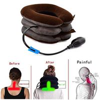 Cervical Neck Traction Device &Inflatable Adjustable Neck Stretcher Provide Neck Support Neck Traction and Neck Pain Relief,The Best Neck Care Equipment