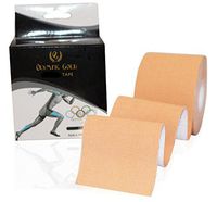 Kinesiology Tape by Olympic Gold Premium Therapeutic Athletic Skin Strength Taping Sports Application Support