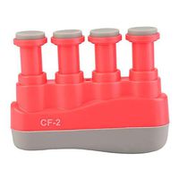 Fafeims Children Hand Finger Grip Exerciser Piano Finger Trainer Finger Strengthening Equipment for Guitar Piano Trigger Finger Training (Red)