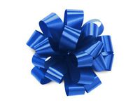 Pom Pom - Pull Out Bows 5 Inch Royal Blue Pkg/10