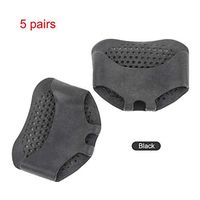 lzndeal Toe Pad, Metatarsal Pads, Metatarsal Support, 5 Pairs Soft SEBS Toe Pads High Heel Shock Absorption Non-Slip Metatarsal Forefoot Pad