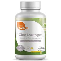 Zahler Zinc Lozenges, 35mg Chewabel Zinc Tablets, Immune Support Antioxidant Supplement, Great Tasting Zinc for Kids and Adults, Certified Kosher, 90 Lozenges