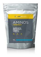 Purbolics Aminos + Energy | Supports Recovery, Energy & Focus | 95mg of Caffeine, 0 Calories & 60 Servings (Blue Steele)