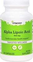Vitacost Alpha Lipoic Acid -- 600 mg - 60 Capsules