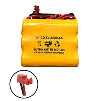 026-149 Max Power 026149 S/L 026-149 SL 026149 6v 800mAh Ni-CD AA Battery Pack Replacement for Emergency/Exit Light