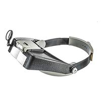 Magnifiers JFW-1.5X 3X 6.5X 8X Head Wearing Helmet Magnifying Glass 3Lens Loupe with LED Light Jewel Repair Illumination Glasses